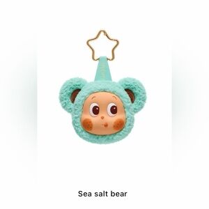 POP MART Twinkle Twinkle Savor The Moment Earphone Case - Sea Salt Bear